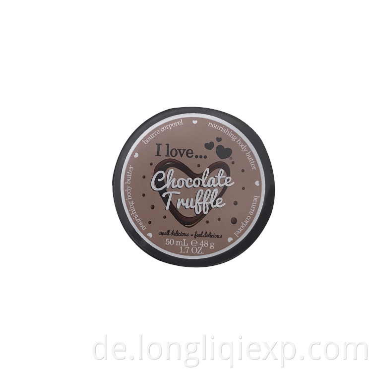 Duschgel-Set 500ml Chocolate Truffle Marken-Duschgel 50ml Body Butter Lotion